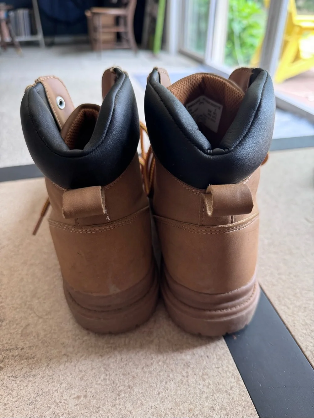 Boys size 6 work boots